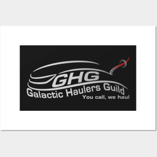 Galactic Haulers Guild T (option 2) Posters and Art